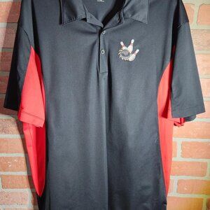 Sport-Tek Black Bowling Polo